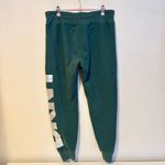 DKNY Sport Lounge Drawstring Jogger Sweatpants Emerald Dark Green Womens Size M Photo 1