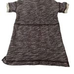 Madewell  Women's M Navy Blue Marled Knit Sweatshirt Dress Knee Length Photo 13