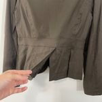 Banana Republic  Linen Blend Brown Pants Suit Set Women's Size‎ 4 Career Blazer Photo 9