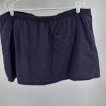 Lands' End Women's Swim Skirt navy pocket 20W plus summer beach resort vacation Blue Photo 3