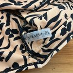 Zaful NWT Women’s Tan And Black Floral Like Patterned Bikini Top Size 8 Padded Photo 5