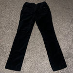 Vintage Y2K Black Velvet Pants by E39 Size 6 | Whimsigoth Bootcut Flare Photo 3