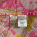 Lilly Pulitzer  Elsa Silk Top in Ooh La La Pink Yellow Floral Size XS Photo 5