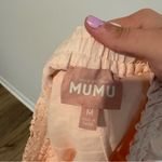 Show Me Your Mumu Sasha Linen Shorts Shell Pink Size medium Photo 3