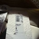 River Island  Yellow Metallic Paisley Plunge Swimsuit Size 4 US NWT Photo 2