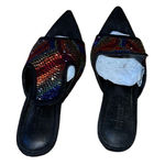 Cape Robbin  Multicolored Rhinestone Mule Sandals Size 9 Photo 0
