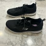 Skechers  Woman’s Black Flex Appeal Air Cooled Memory Foam Lite Weight Size 8 Photo 2