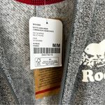 Roots NWT Cabin Grey Hooded Onesie w/ Buffalo Check Plaid Size Medium Photo 6
