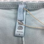 SKIMS  Size Large Lace Pointelle Boxer Short Underwear Panties Sky Blue NEW! Photo 4