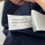 Ralph Lauren Lauren LRL Navy Blue V Neck Short Sleeve Shift Dress Size 10 Photo 5