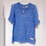 Odd Molly  Anthropologie open knit lightweight top Photo 7