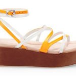 Rag and Bone Logan Strappy Leather Flatform Sandals by‎  size 37 (size 7 US) Photo 0