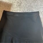 CAbi Black Ponte Flare Knee Length Skirt SIZE 2 Photo 3