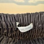 Dries Van Noten NWT  Black Saturn Smocked Cotton Poplin Midi Skirt | L Photo 8