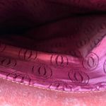 Cartier Burgundy and Gold Flap Crossbody Bag Photo 10