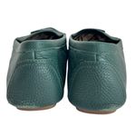 Tory Burch Lowell 2 Driver Green Tumbled Leather Slip On Loafer Photo 9