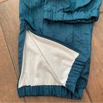Vintage Teal Nylon Track Pants sz M Size M Photo 2