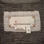 Anthropologie Tirana Gold Metallic Shimmer Boho Top Women's XS Flutter Sleeve Photo 6