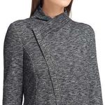 G.H. Bass &Co. GH Bass & Co. Gray Asymmetrical Zip Up Cardigan Photo 3