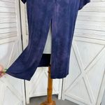 Silence + Noise  Tie Dye Split Back Tunic Tee Shirt Blue Purple Medium Photo 5