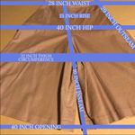 VINTAGE 1970'S PANT HER TAN CORDUROY GAUCHO PANTS (M) Size M Photo 11