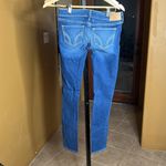 Hollister LOW-RISE DARK WASH JEAN LEGGINGS Size 1R Waist 25 Length 31 Photo 9