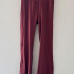 Lululemon  Flare Red Leggings Photo 3