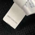 CHAPS  Cable Knit Tunic Sweater Womens Size M Black Pullover Turtleneck‎ Neutral Photo 11