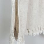 Umgee Tunic top fringe hem bell sleeve Lagenlook V-Neck Boho Preppy Photo 8