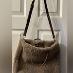 Anthropologie  Brown Shoulder Bag with Cozy Texture Photo 0