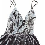 Silence + Noise  velvet romper size small Photo 4