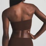 SKIMS NWT  Fits Everybody Bandeau Crop Cocoa Brown Size XS Photo 4