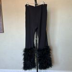 House Of CB  Nicolette‎ Black Trimmed Trousers NWOT black size L NWOT. $239 Photo 6