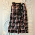 Halogen  Wool blend plaid skirt | 6P Photo 6
