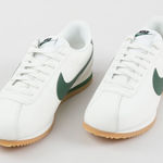 Nike NWOB  Cortez Leather Sneakers White Green Classic Retro Gum Sole Women’s 7.5 Photo 0