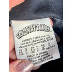 Looney Tunes Bugs Bunny Zip Jacket Navy Thats All Folks Cotton Cropped Small Photo 5