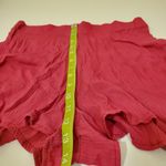 La Gypsy Pink Rayon Shorts With Bungee Strings On Side Junior Large Photo 2