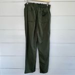 7 For All Mankind  Women’s 30 Olive Green Paperbag Jeans Photo 2