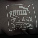 Puma Long Sleeve Logo Velour Black Rose Gold Zip-up Hoodie Sz S Photo 4