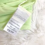 l*space L* Parker Pastel Green Wide Strap Bandeau Bikini Top Sports Bra Size XS Photo 4