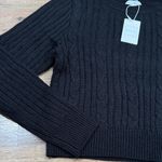 Active USA Black Cable Knit Sweater Photo 2