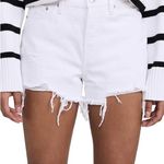 NWT Gigi Short in Luxe White Distressed Pistola Photo 1