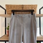 EXPRESS Columnist Boot Mid-Rise Gray Heather Woven Career Dress Pant Trouser, 6 Photo 1