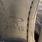 Sorel  Boots size 9 BNWOT see pictures heel is 1 1/2” color gray leather upper Photo 6