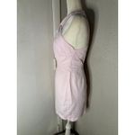 Nasty Gal Light Pink Sleeveless Cut Out Dress S Coquette Girl Pastel Mermaid Photo 5