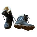 NWT Cougar Waterproof Lace Up Winter Boots Carlisle Olive Quilt Green Size 8 Photo 6