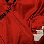 Under Armour Mens Size Medium Heat gear Red WorkOut Shirt Logo Training Gym Tee Photo 8