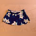 Lands' End  Tropical Print Swim Skirt End swim skirt, featuring a navy blue Photo 8