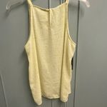 Worthington  NEW Size Small Yellow Tank Blouse Office Dressy Casual Layering Photo 2