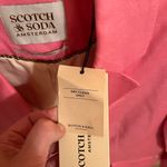 Scotch & Soda NWT  Pink Double-Breasted Blazer Photo 8